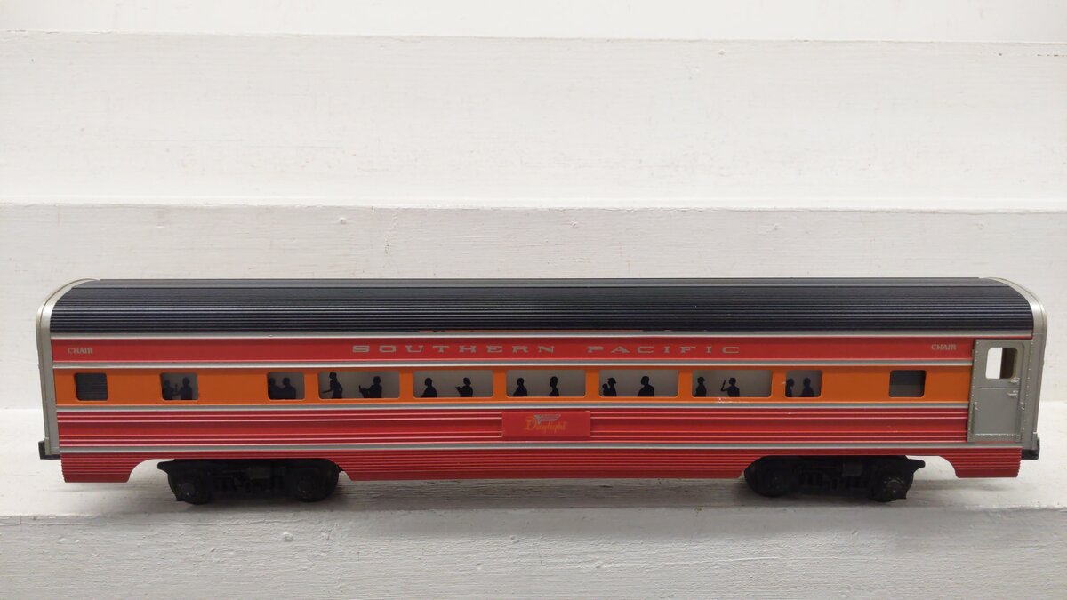Lionel 6-9591 O Gauge Southern Pacific Daylight Aluminum Passenger Car EX/Box