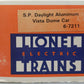 Lionel 6-7211 O Gauge Southern Pacific Daylight Aluminum Vista Dome Car EX/Box