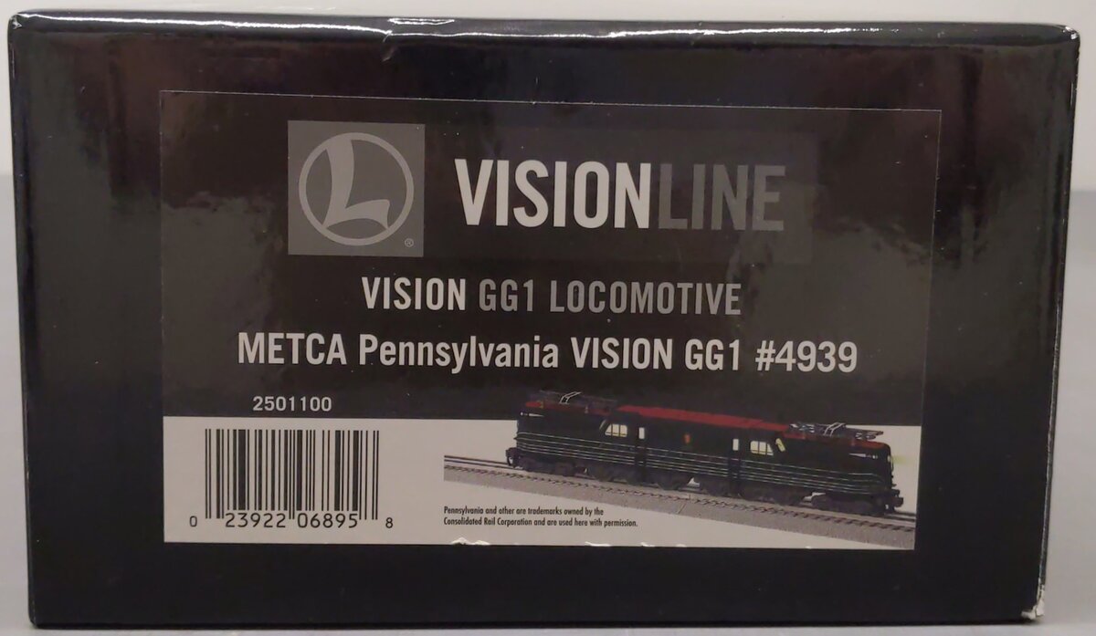 Lionel 2501100 O Gauge Vision GG1 Electric Locomotive #4939 EX/Box