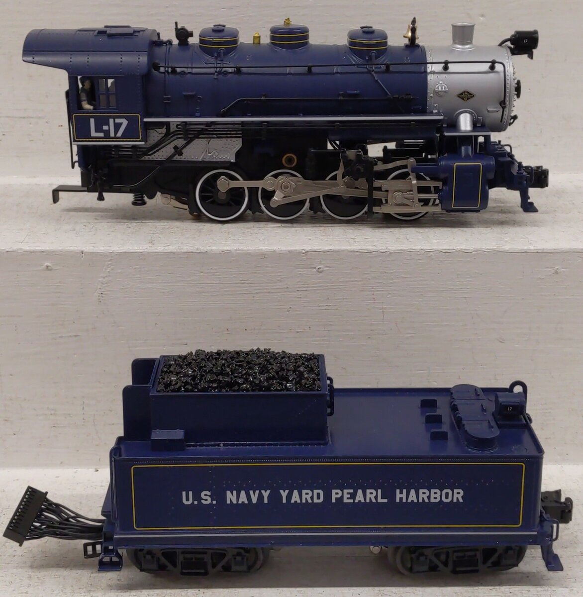 Lionel 2631670 O Muffins Pearl Harbor Legacy 0-8-0 Steam Loco & Tender #L-17 LN/Box