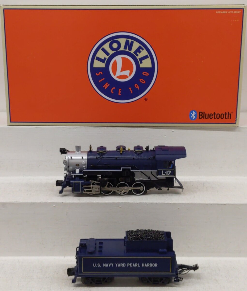 Lionel 2631670 O Muffins Pearl Harbor Legacy 0-8-0 Steam Loco & Tender #L-17 LN/Box