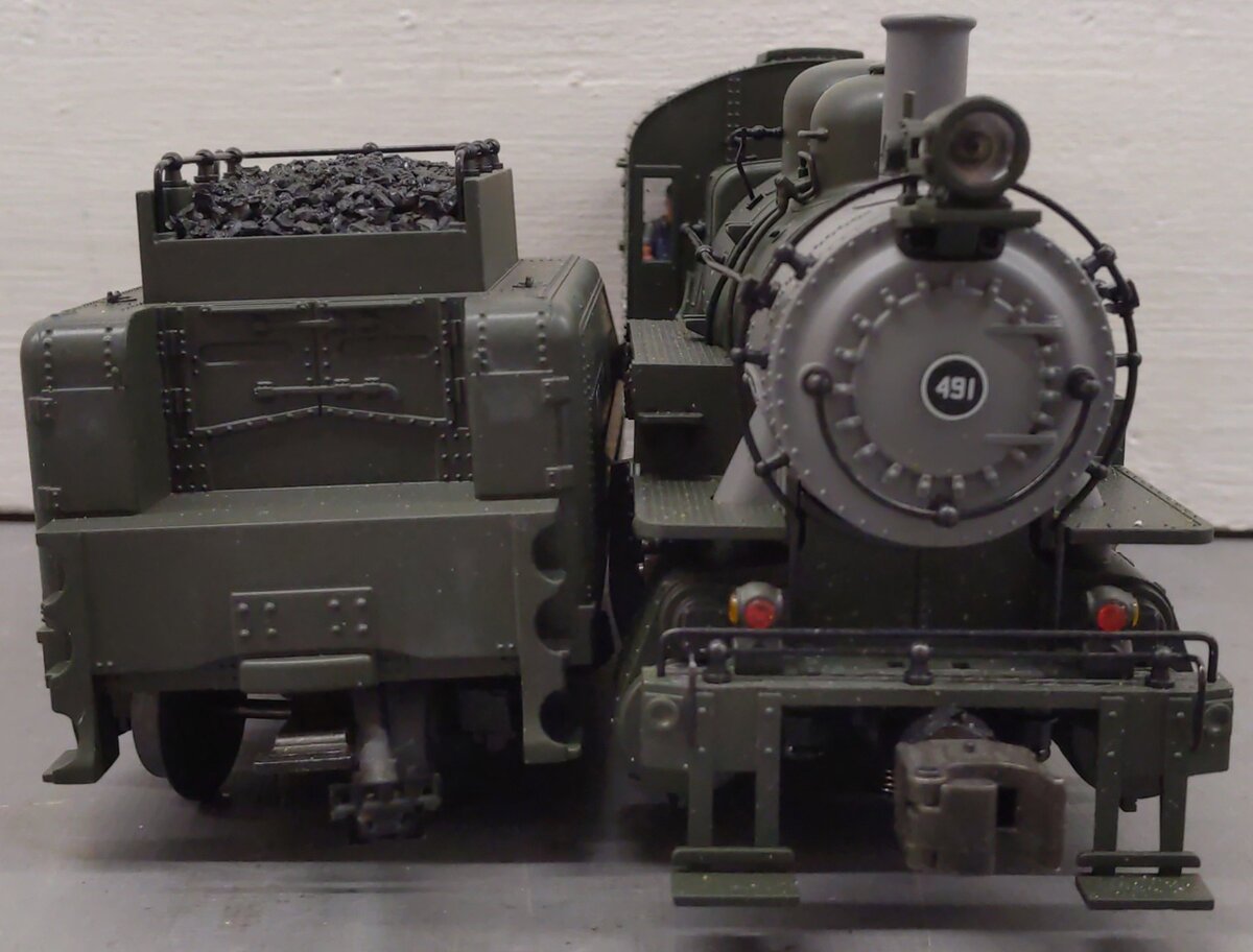 Lionel 2232070 O BTO U.S. Army 0-4-0 Steam Locomotive #491 EX/Box