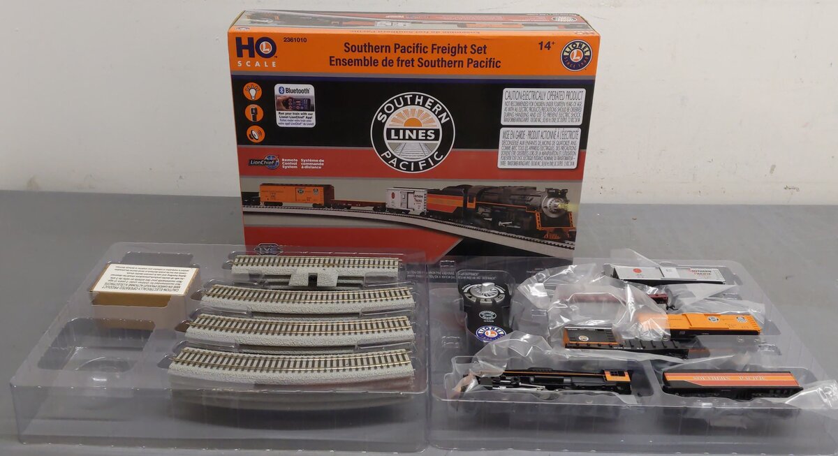 Lionel 2361010 HO Gauge Southern Pacific Berkshire Steam Freight Train Set LN/Box