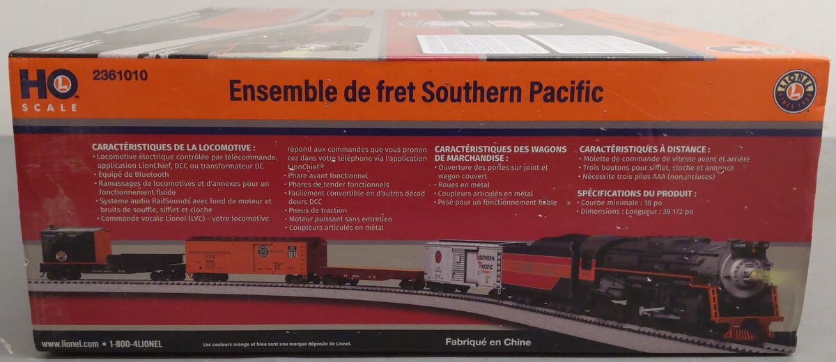 Lionel 2361010 HO Gauge Southern Pacific Berkshire Steam Freight Train Set LN/Box