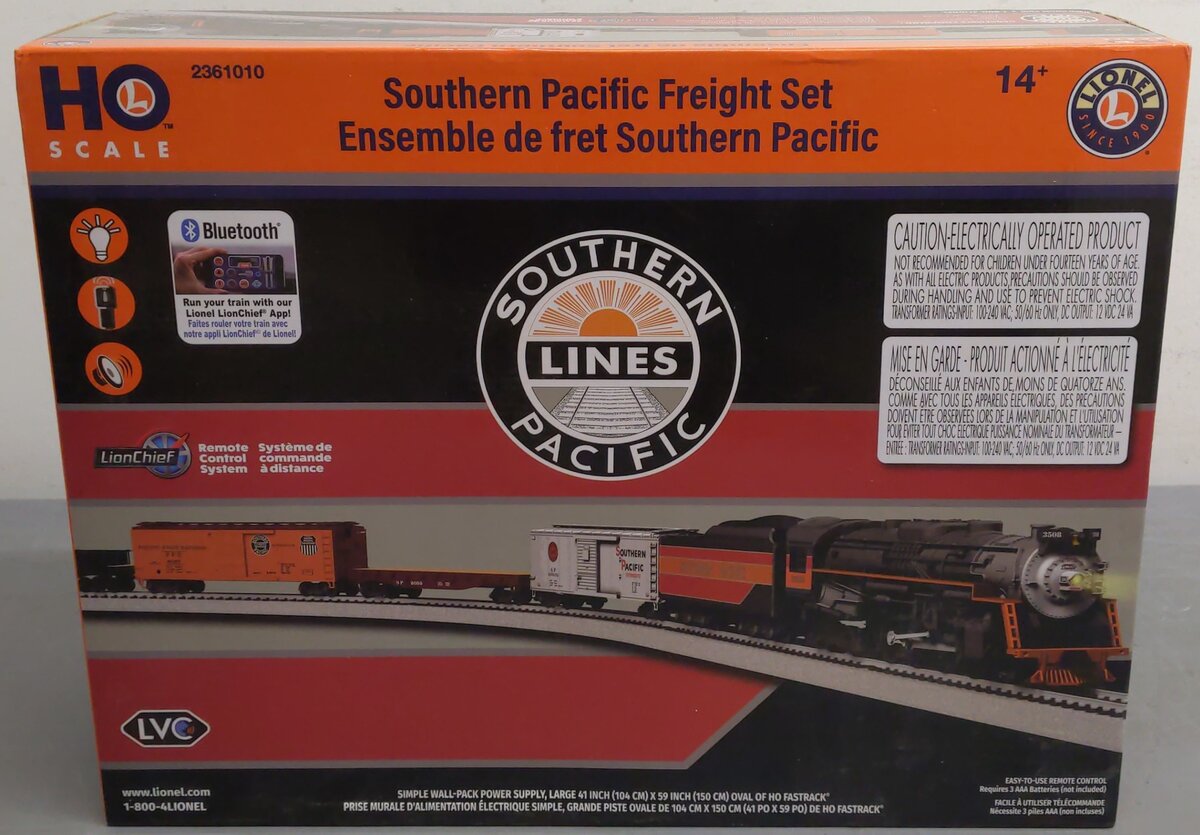 Lionel 2361010 HO Gauge Southern Pacific Berkshire Steam Freight Train Set LN/Box
