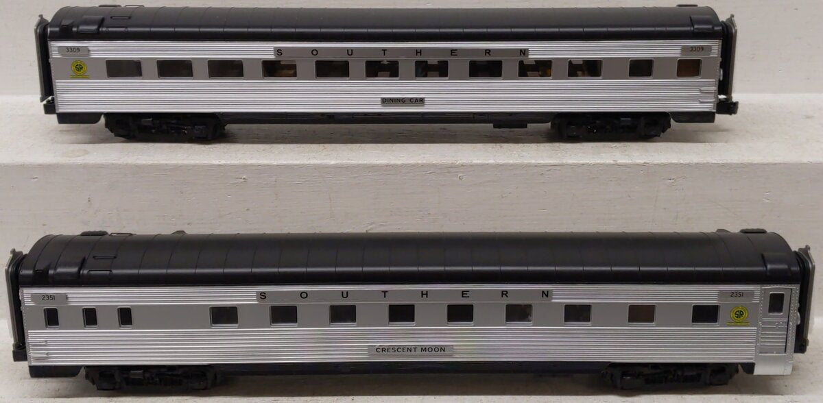 Atlas 3001593S O Gauge Southern 70' Streamline 2-Car Passenger Set (3-Rail) LN/Box
