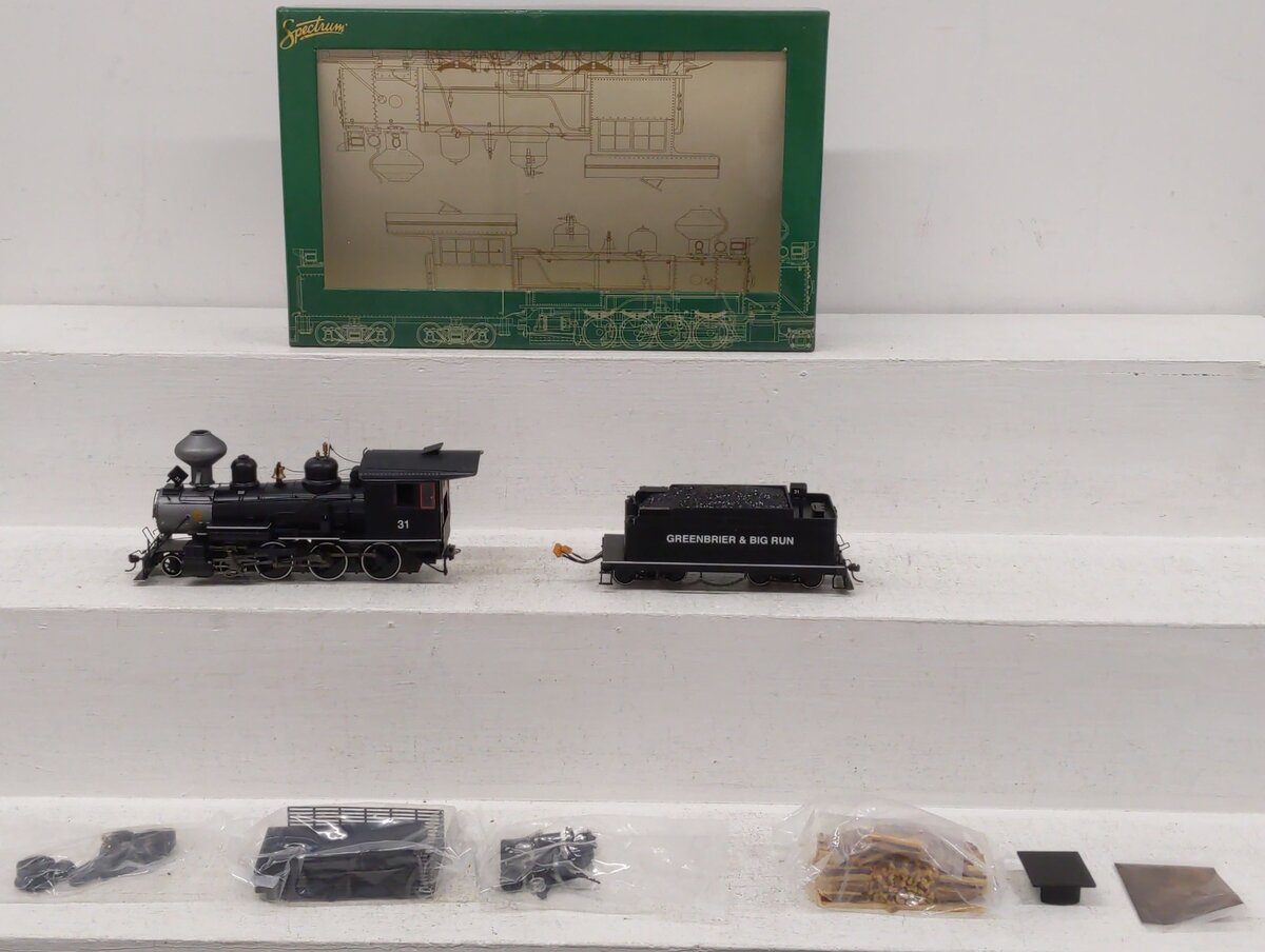 Bachmann 28657 On30 Greenbrier & Big Run Lumber Co. 4-6-0 Steam Loco w/DCC EX/Box