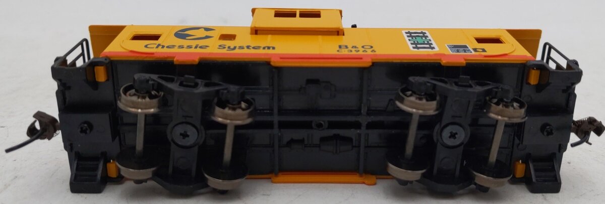 Bachmann 17709 HO Scale Chessie Yellow 36' Wide-Vision Caboose EX/Box