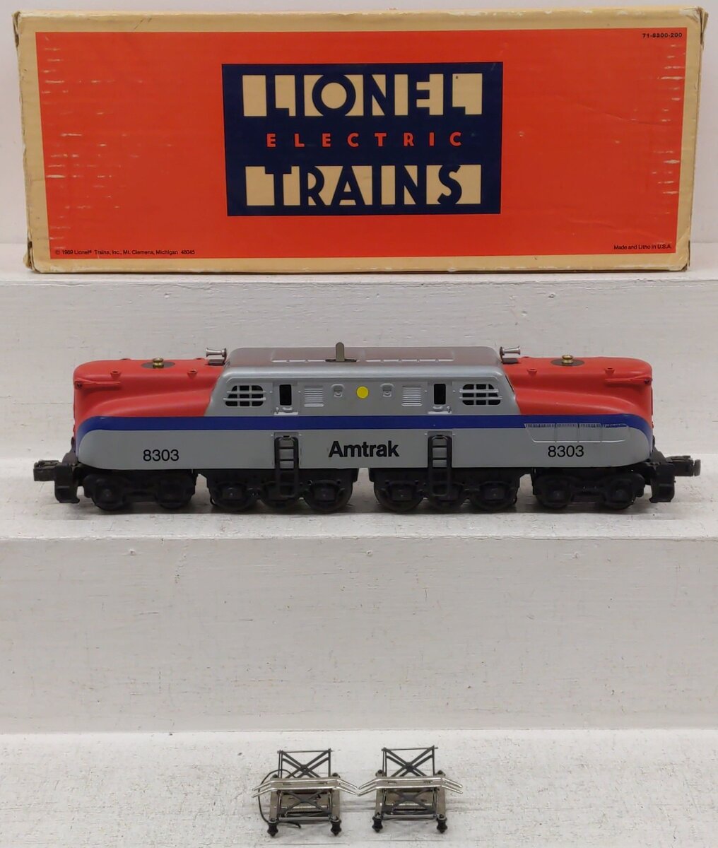Lionel 6-18303 O Gauge Amtrak GG-1 Electric Locomotive #8303 EX/Box