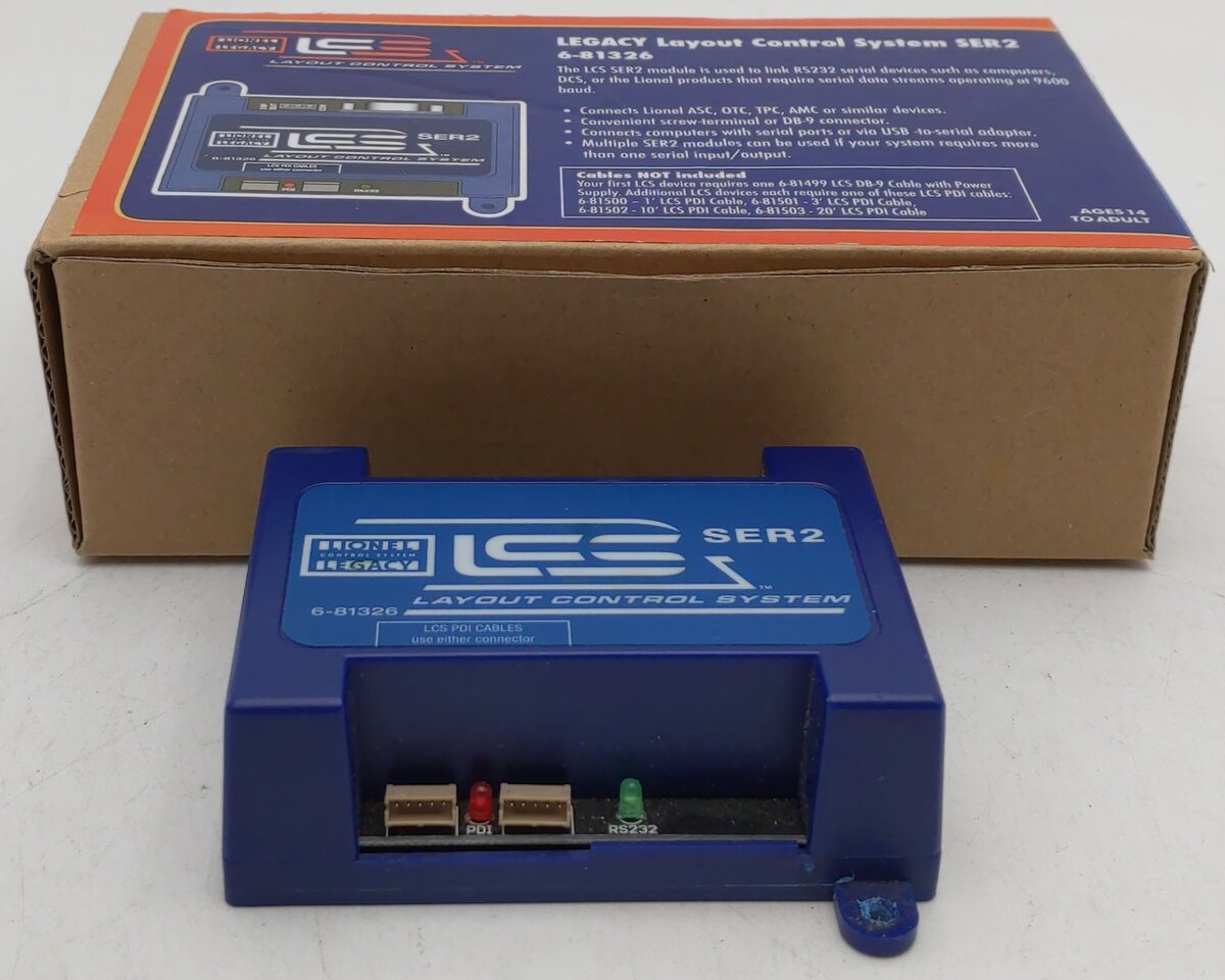Lionel 6-81326 O Scale LCS Legacy Layout Control System - SER2 EX/Box