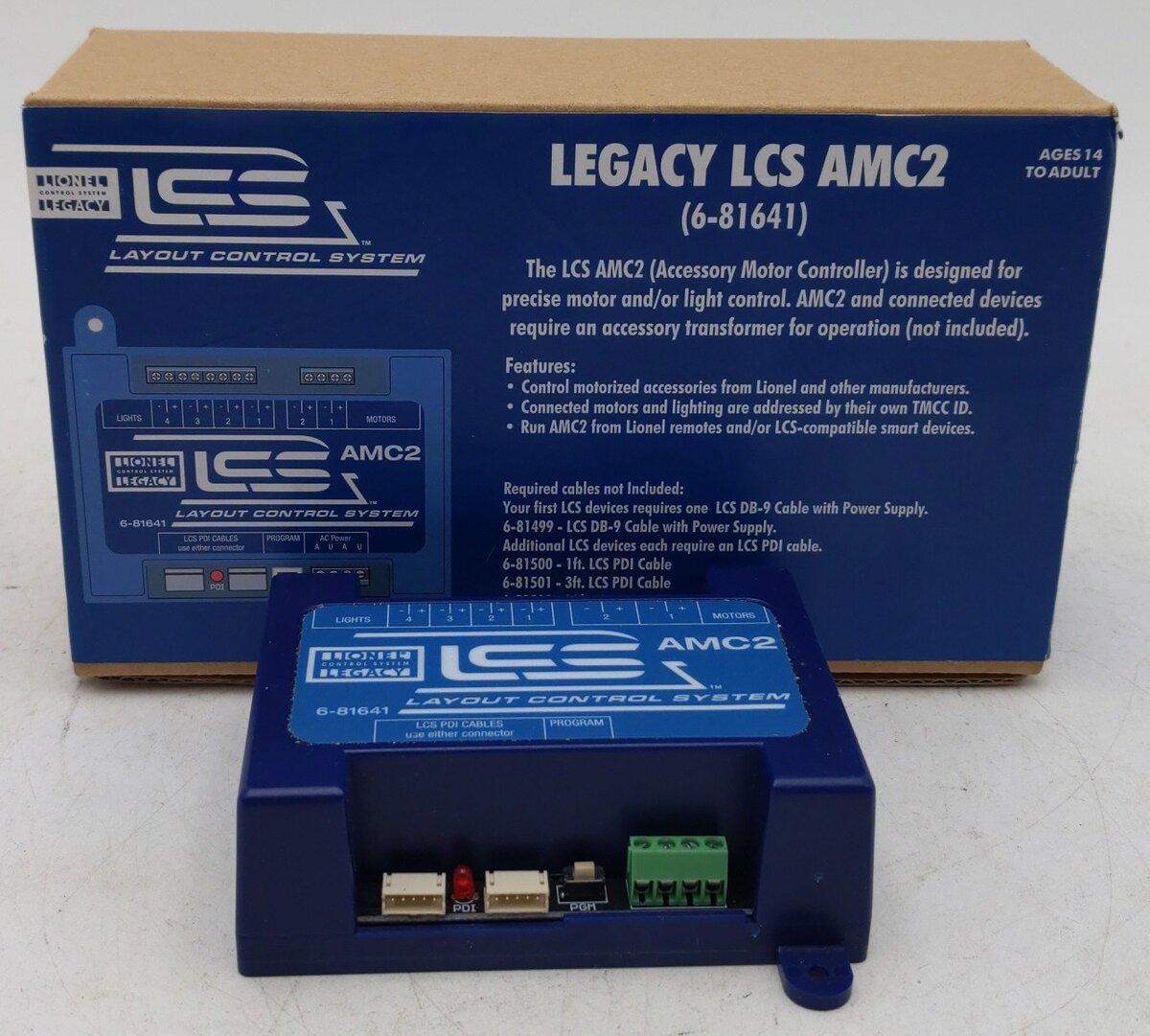 Lionel 6-81641 O AMC-2 Motor Controller LCS EX/Box