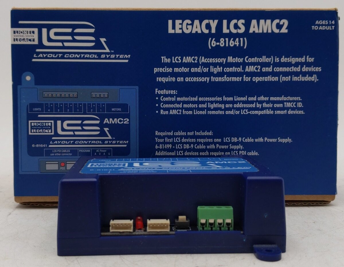 Lionel 6-81641 O AMC-2 Motor Controller LCS EX/Box