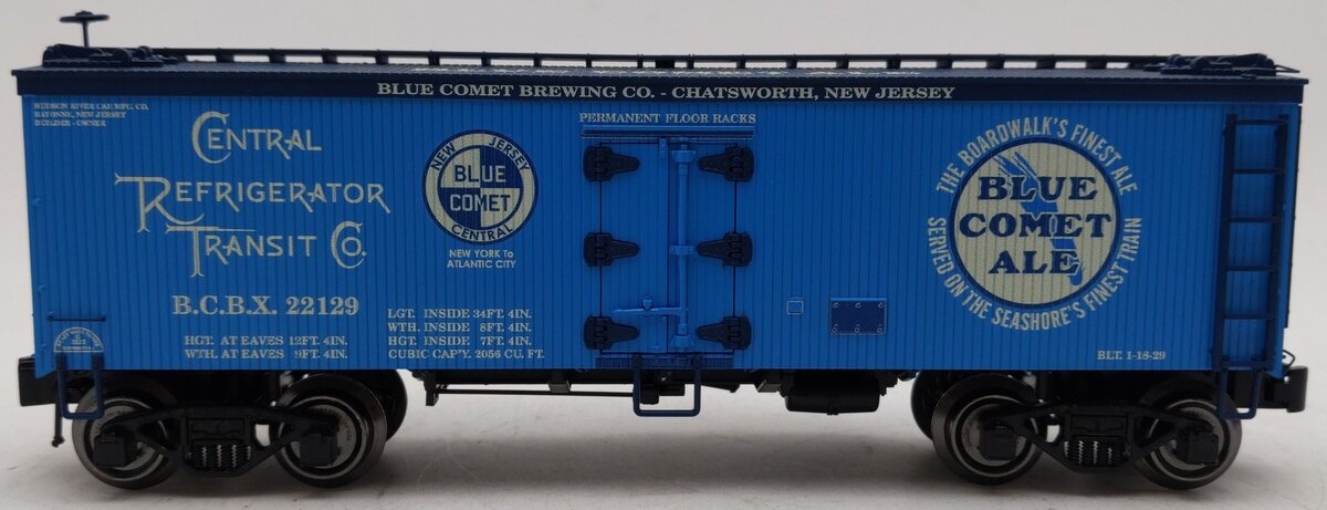 RMT 861261 O Blue Comet Ale Woodside Reefer Car LN/Box