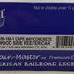 RMT 86199-188-1 O Gauge CapeMay Woodside Reefer Car #1341 EX/Box