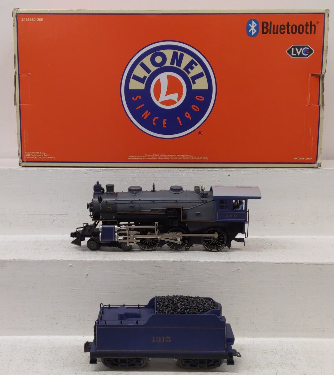 Lionel 2431630 O Baltimore & Ohio LEGACY 4-6-0 Steam Locomotive #1315 EX/Box