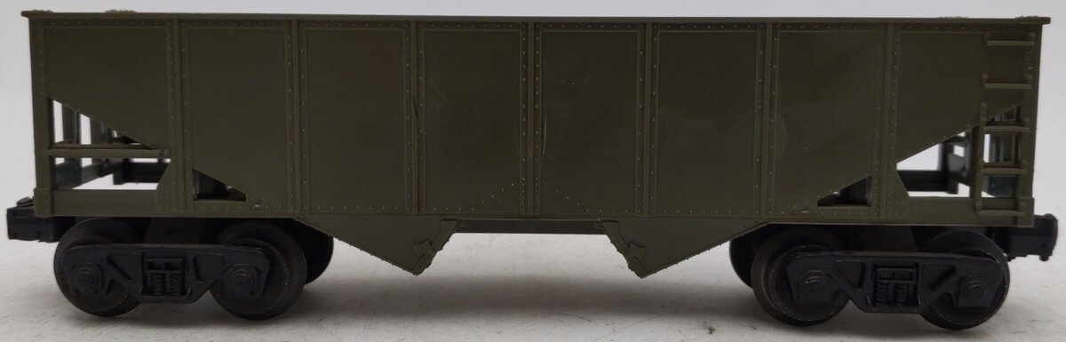 Lionel 6176-100 Vintage O Olive Drab Hopper VG