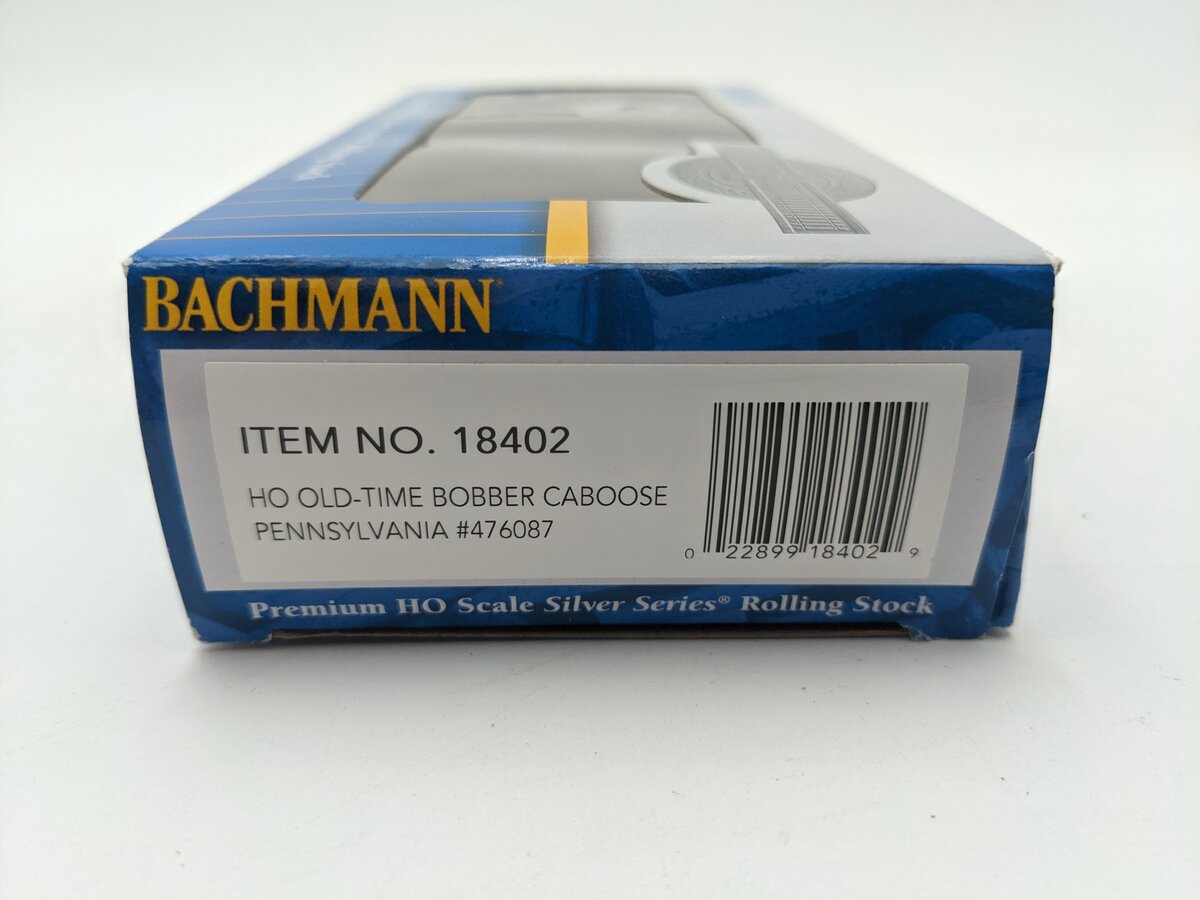 Bachmann 18402 HO Pennsylvania Old-Time Bobber Caboose #476087 LN/Box