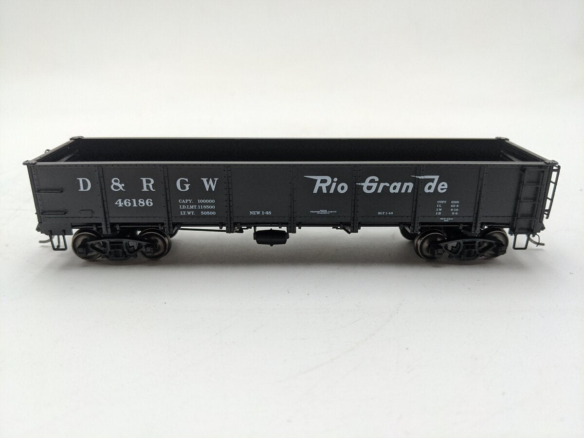 InterMountain 35007-50 HO Scale Denver & Rio Grande Western Gondola #46186 LN/Box