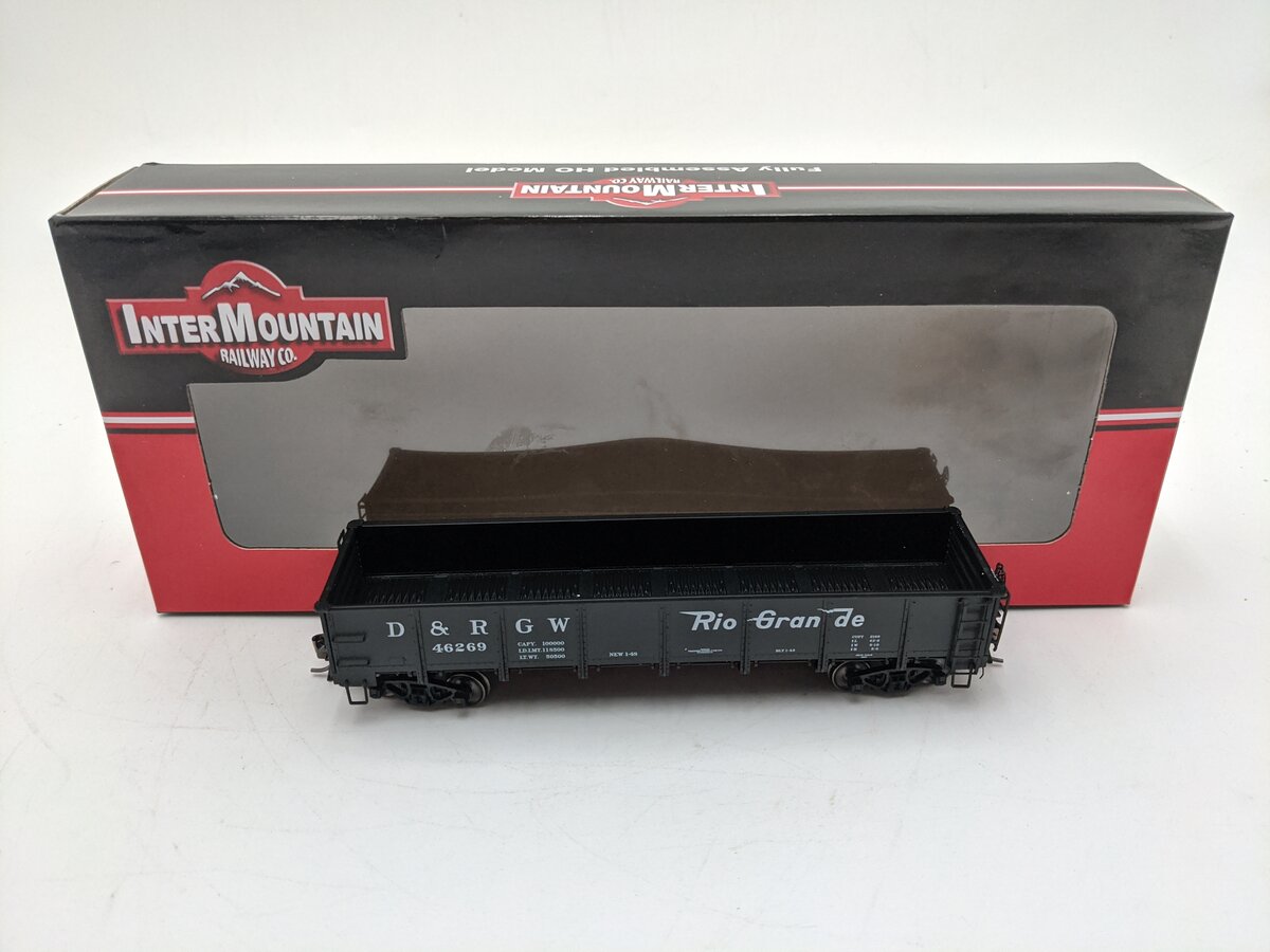 InterMountain 35007-51 HO Scale Denver & Rio Grande Western Gondola #46269 LN/Box