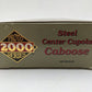 Proto 2000 8235 HO Pittsburgh & West Virginia Steel Center Cupula Caboose #827 EX/Box