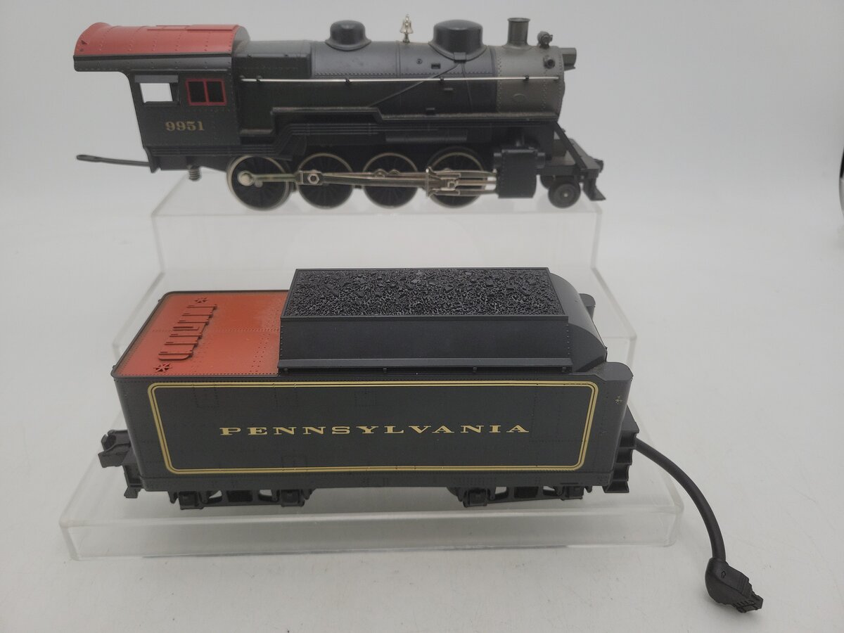 MTH 20-99511 O Gauge 2-8-0 Pennsylvania Steam Locomotive & Tender #9951 w/PS2 EX
