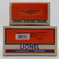 Lionel O Gauge Assorted Box Cars: # 6-19910, # 6-36276 LN/Box