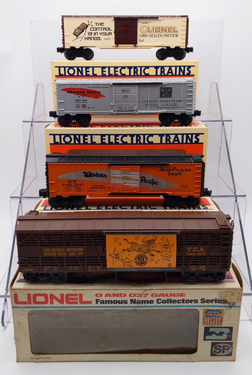 Lionel Assorted O Gauge Freight Cars [4] EX/Box