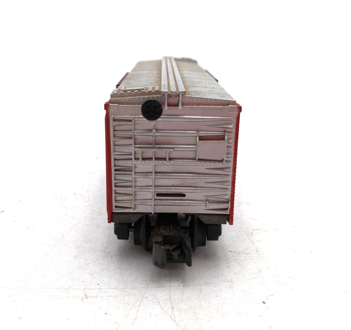 American Flyer 24077 Vintage S Northern Pacific Pig Palace Stock Car VG