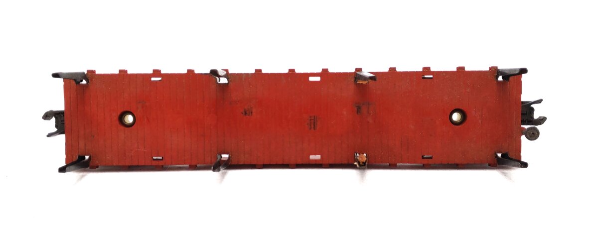 American Flyer 24558 Vintage S Canadian Pacific Flatcar VG