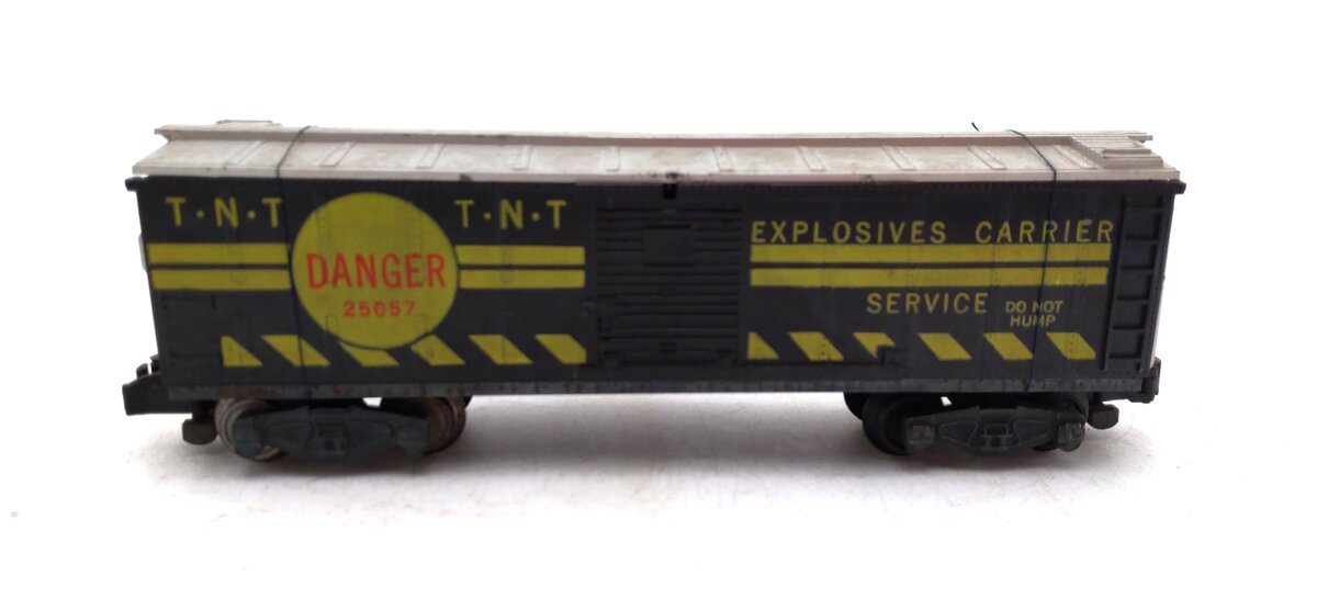 American Flyer 25057 S Vintage TNT Exploding Boxcar VG