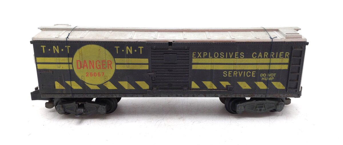 American Flyer 25057 S Vintage TNT Exploding Boxcar VG