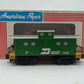 American Flyer 6-48706 S Gauge Burlington Northern Square Window Caboose VG/Box