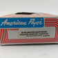 American Flyer 6-48706 S Gauge Burlington Northern Square Window Caboose VG/Box
