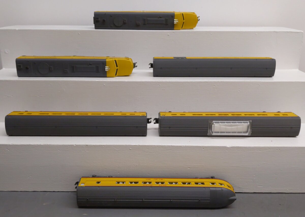 American Flyer 6-49600 S Gauge Union Pacific Pony Express Diesel Train Set VG/Box