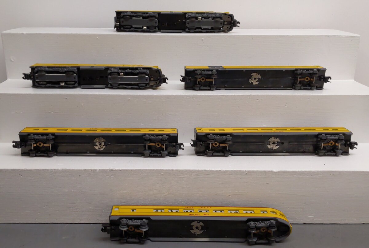 American Flyer 6-49600 S Gauge Union Pacific Pony Express Diesel Train Set VG/Box
