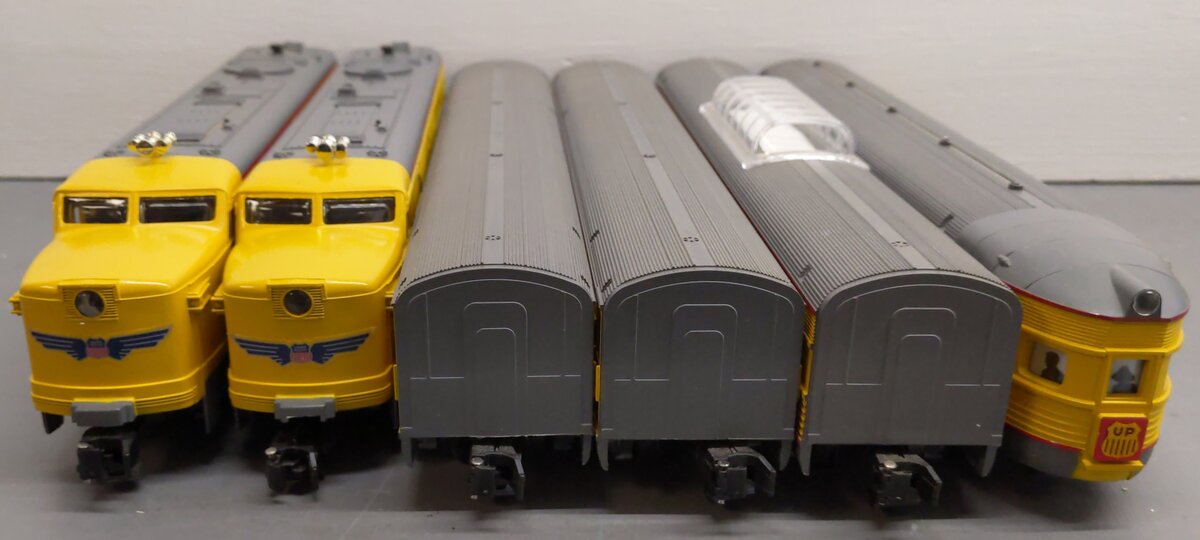 American Flyer 6-49600 S Gauge Union Pacific Pony Express Diesel Train Set VG/Box