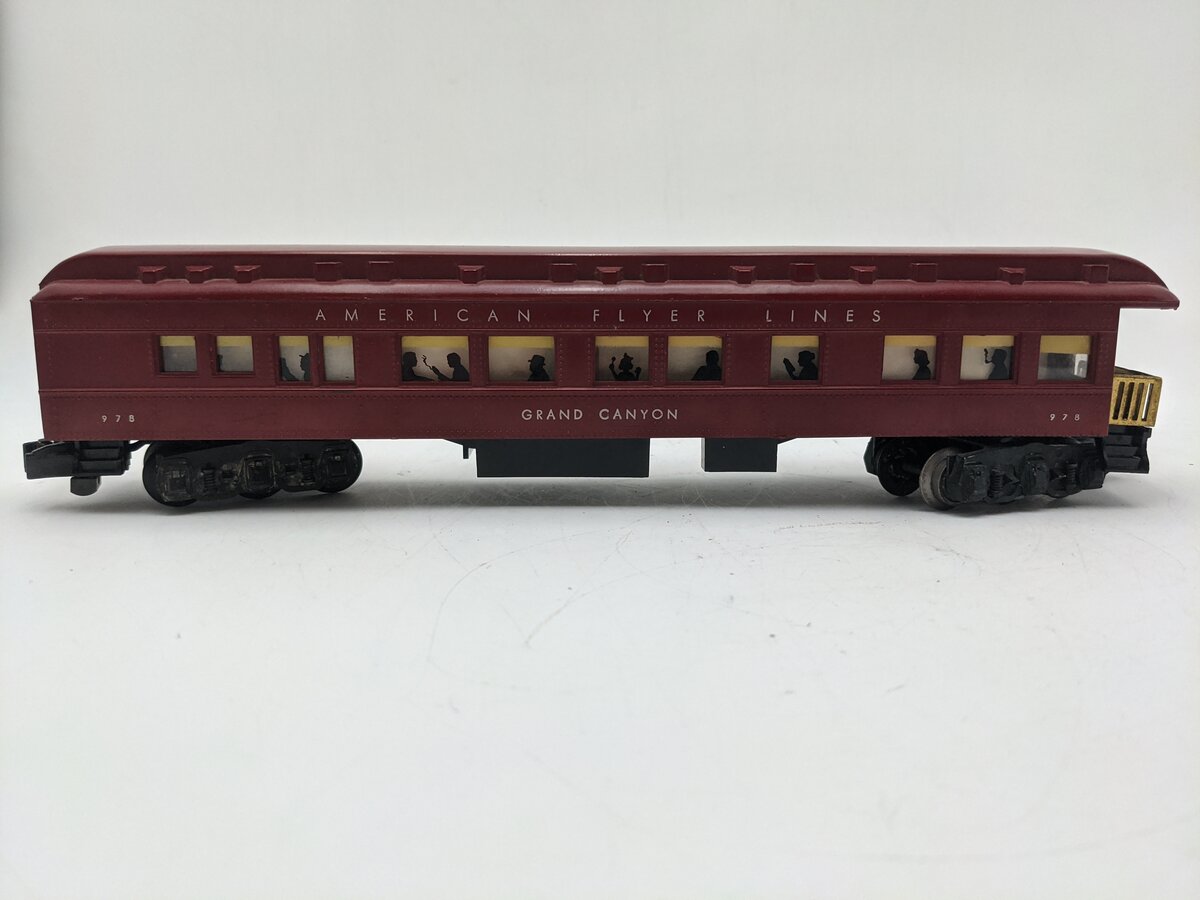 American Flyer 978 Vintage S AFTL Grand Canyon Operating Observation Car