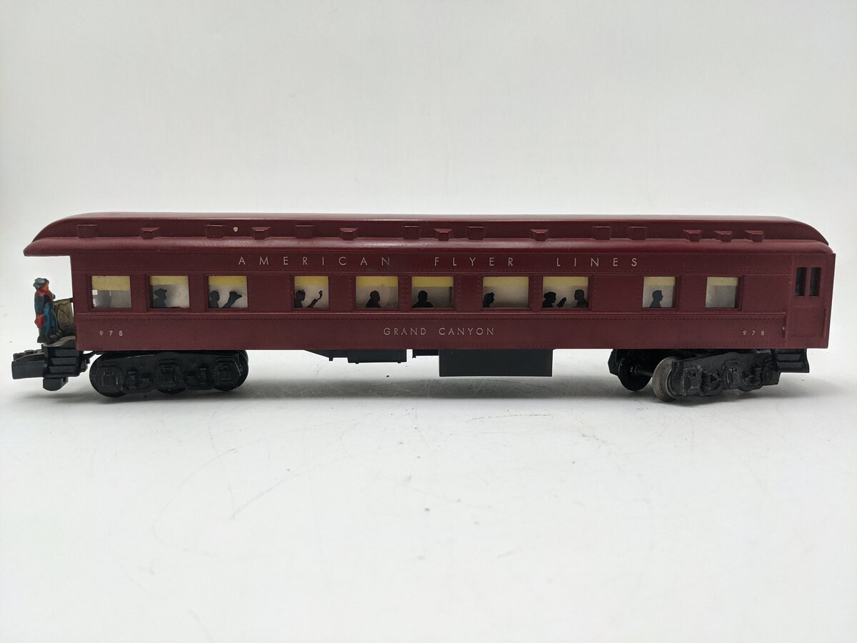 American Flyer 978 Vintage S AFTL Grand Canyon Operating Observation Car