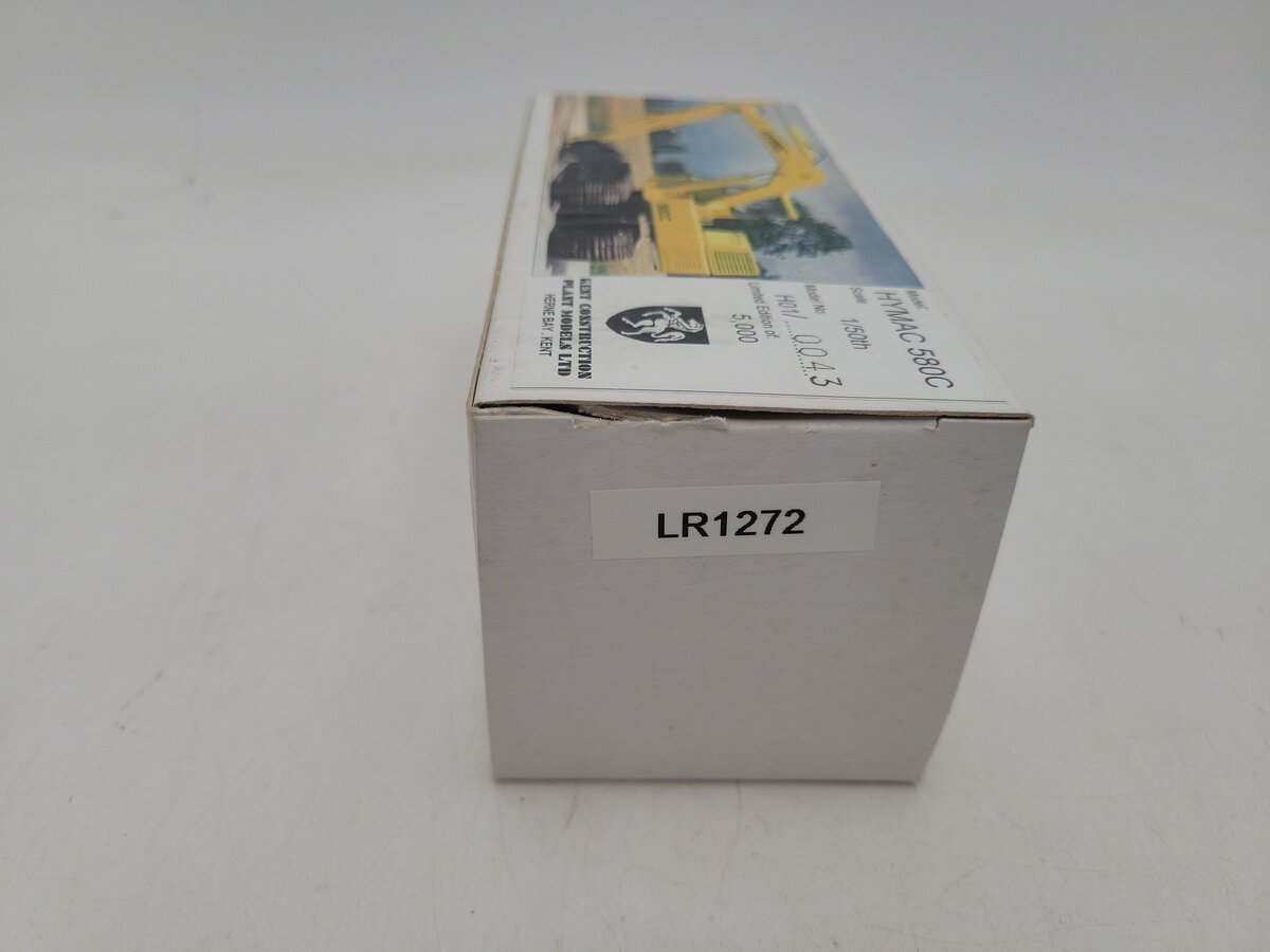 Acme H01 1:50 Scale By Kent Models Hymac 580C Excavator Digger Limited Edition VG/Box
