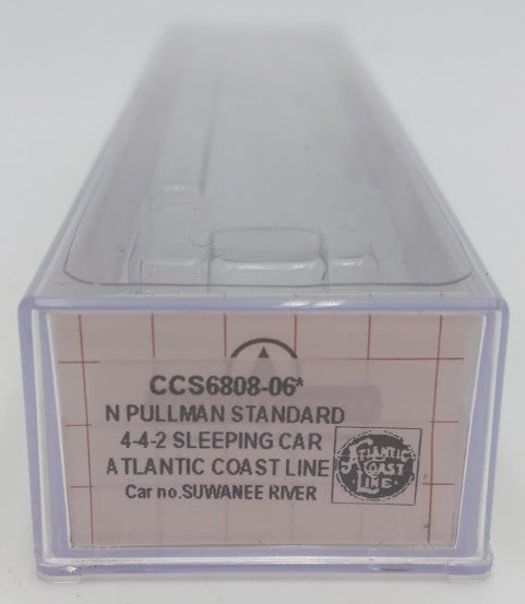 Centralia Car Shops CCS6808-06 N Scale ACL Pullman Standard 4-4-2 Sleeping Car EX/Box