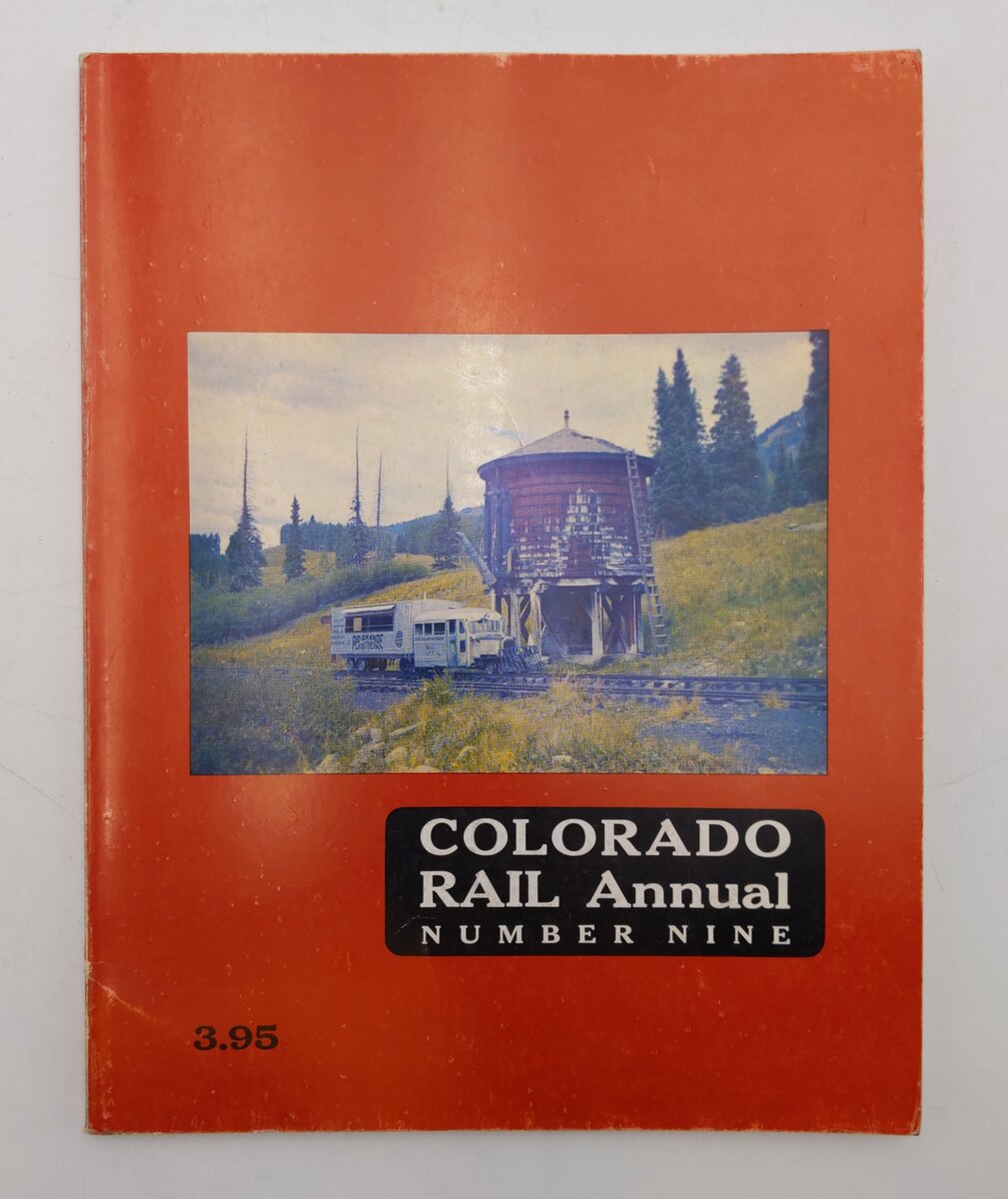 Colorado Rail Annual Number 9 Paperback Book By Stan Rhine, Michael B. Davis VG