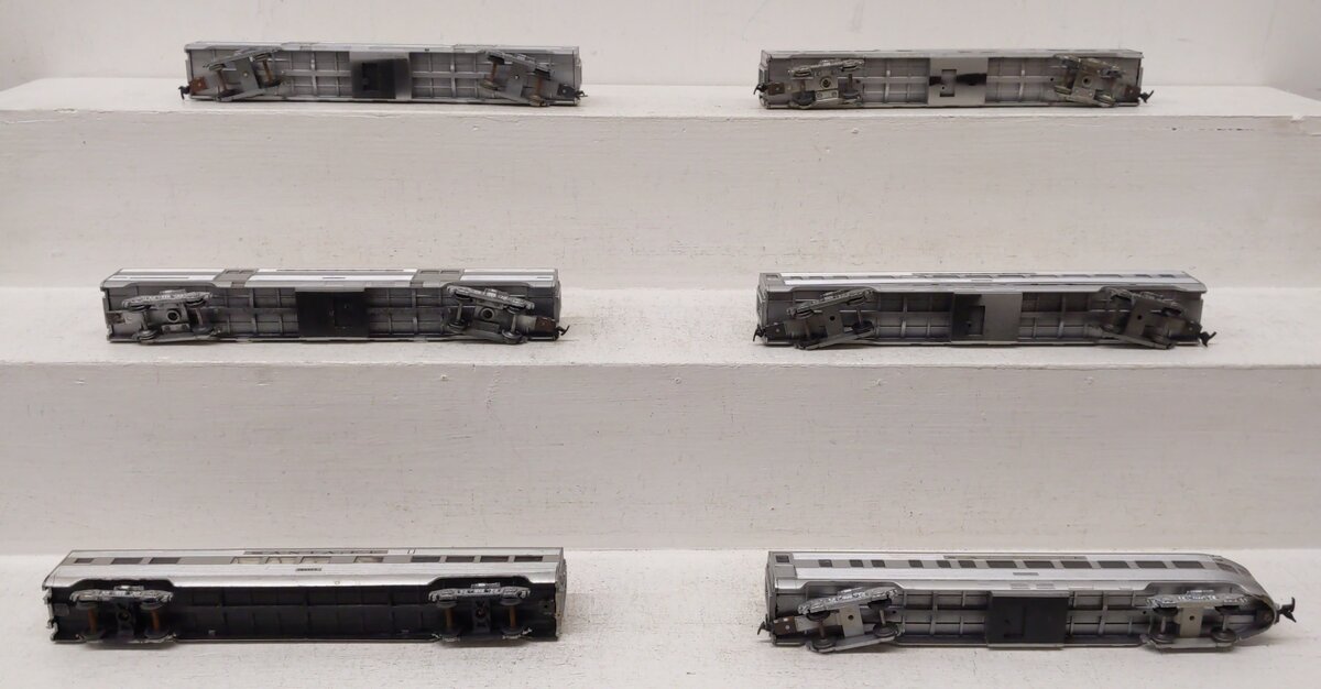 Assorted HO Scale Passenger Cars [6] EX