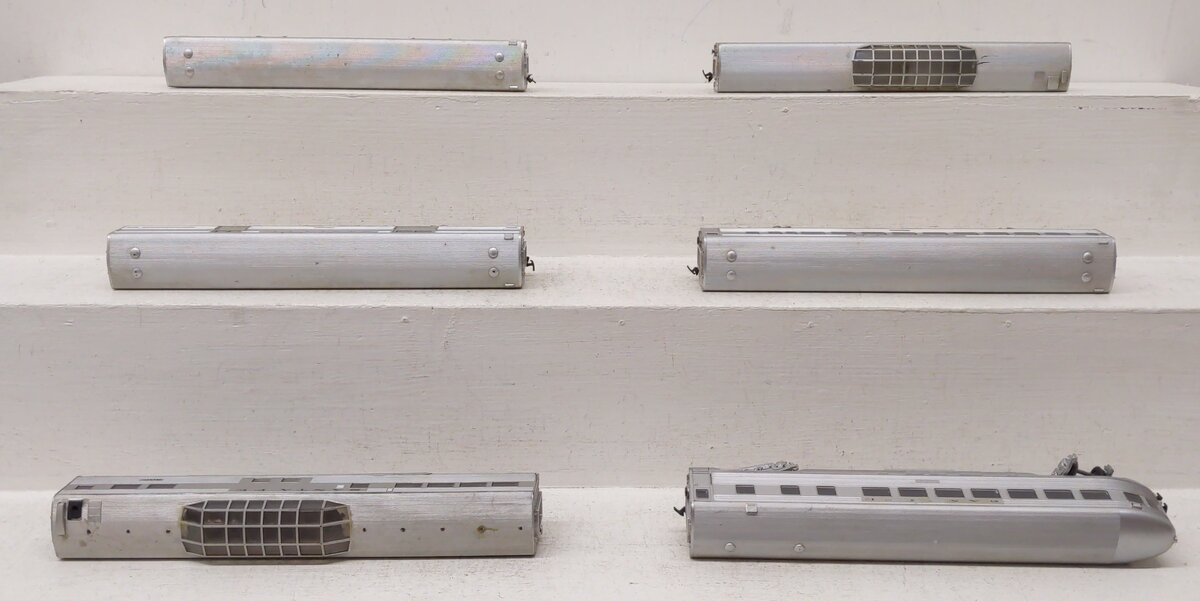Assorted HO Scale Passenger Cars [6] EX