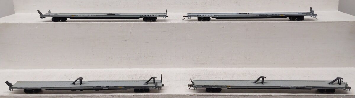 HO Scale New York Central Trailer Flatcars with Trailers [4] VG