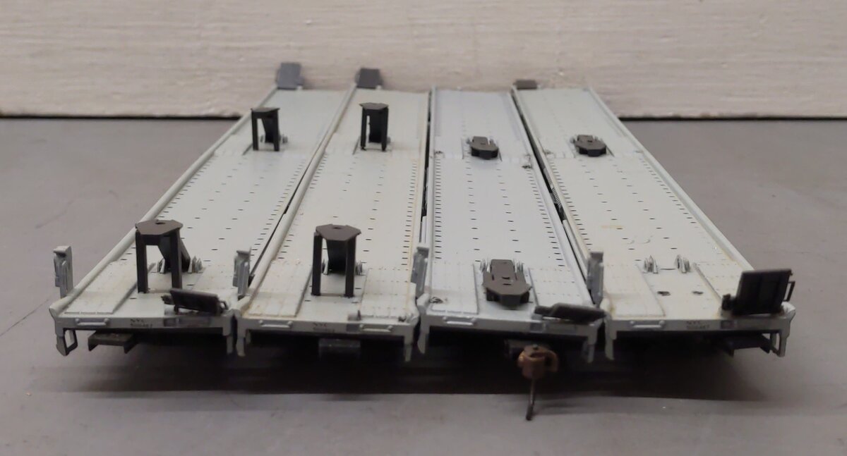 HO Scale New York Central Trailer Flatcars with Trailers [4] VG