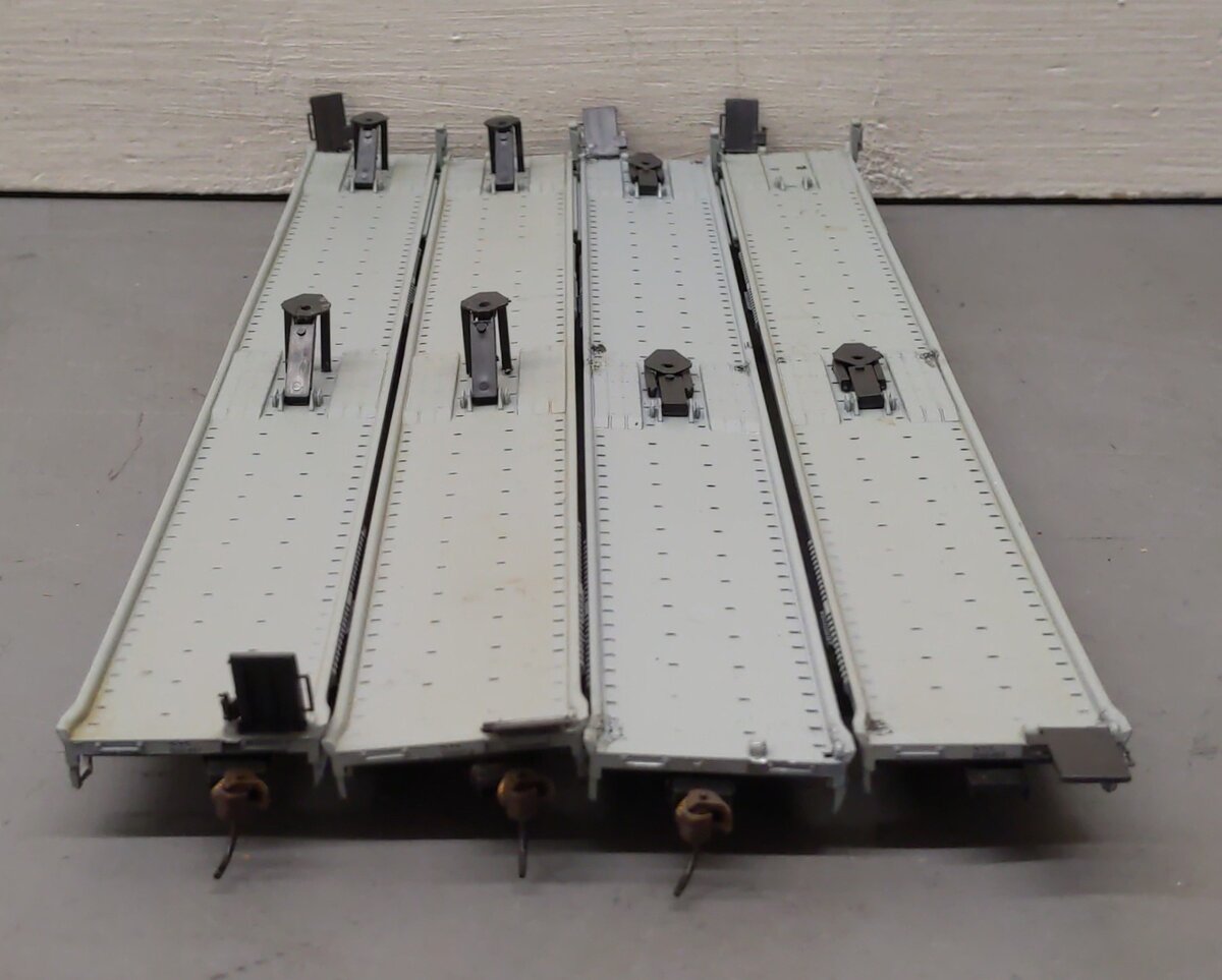 HO Scale New York Central Trailer Flatcars with Trailers [4] VG