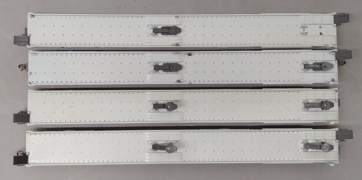 HO Scale New York Central Trailer Flatcars with Trailers [4] VG
