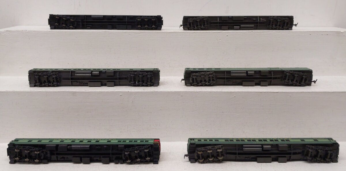 Assorted HO Scale Passenger Cars [6] EX