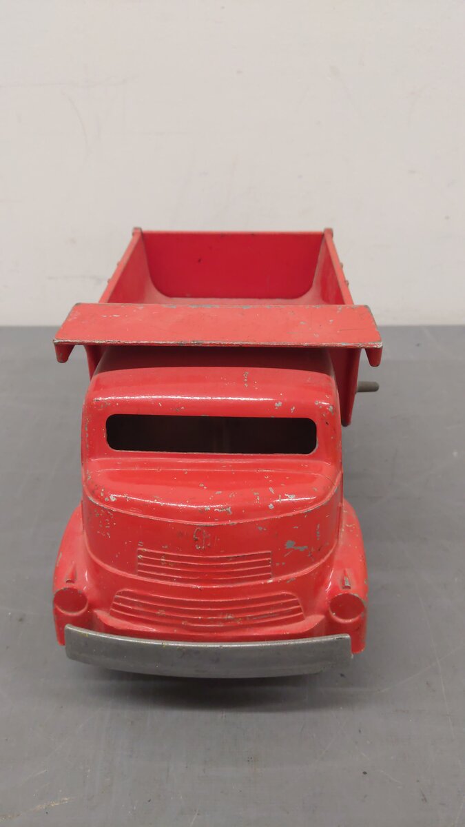 Smith Miller 109 1:16 Scale Vintage California Smitty Toys Red Dump Truck VG
