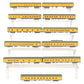 Kato 106-080 N Scale UP "City of Los Angeles" 11 Car Set with Unitrack Display EX/Box